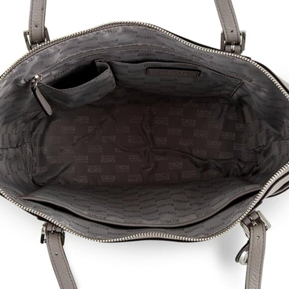 MICHAEL KORS Jet Set East West Top Zip Leather Tote - Cinder 35H6STTT9L - Picture 9 of 9